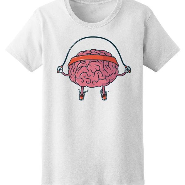 Jumping Rope Brain Mental Sports Tee Men's -Image by Shutterstock