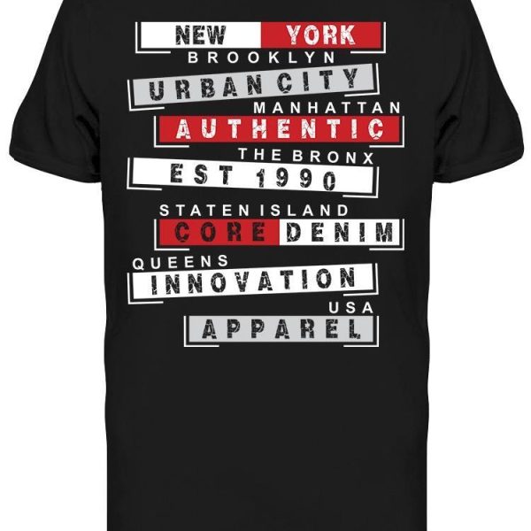 New Yourk City Apparel Tee Men's -Image by Shutterstock