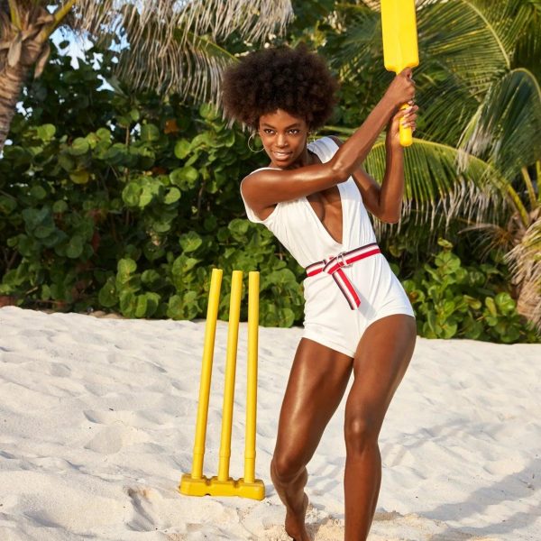 Tanaye White - Sports Illustrated Swimsuit Romper