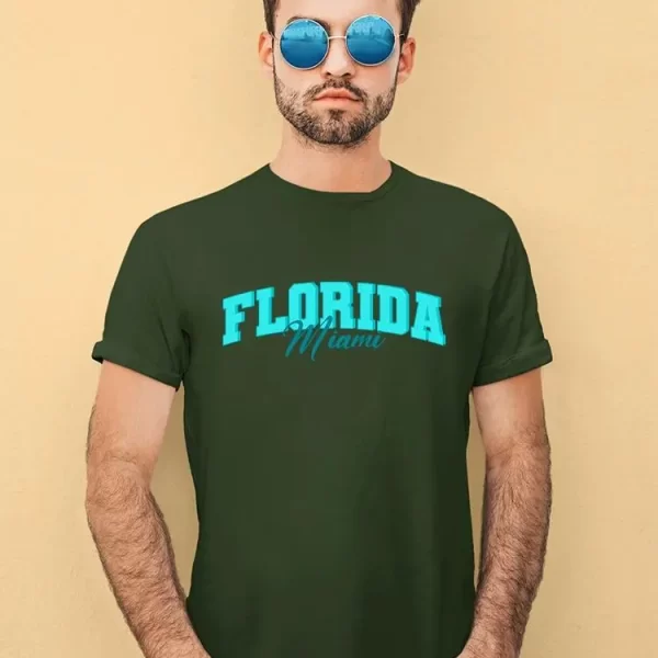 Florida Miami Retro Sports T-shirt -Image by Shutterstock
