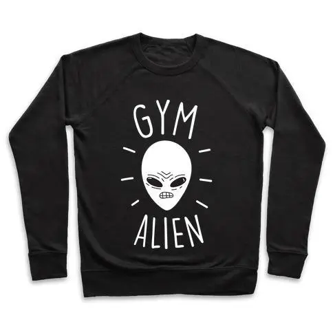 GYM ALIEN CREWNECK SWEATSHIRT